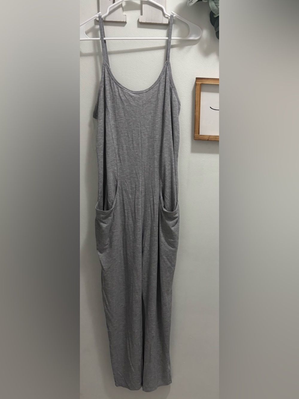 Gray Jumpsuit size M